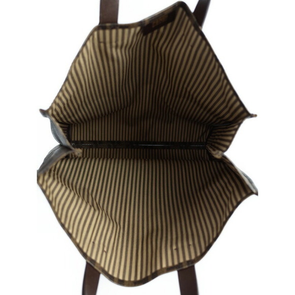 FENDI Zucca Tote Bag Brown - Picture 3 of 9